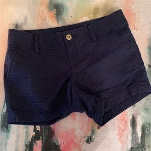 Lily PulItzer shorts, size 8 navy blue